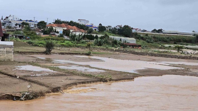 Lũ cuốn tr&ocirc;i &ldquo;thủ phủ&rdquo; rau L&acirc;m Đồng - Ảnh 1.