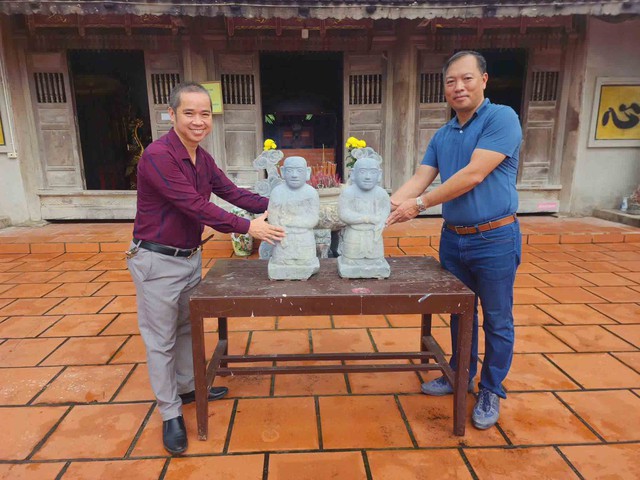 Ly kỳ h&agrave;nh tr&igrave;nh t&igrave;m 2 tượng cổ đền Thần- Ảnh 3.