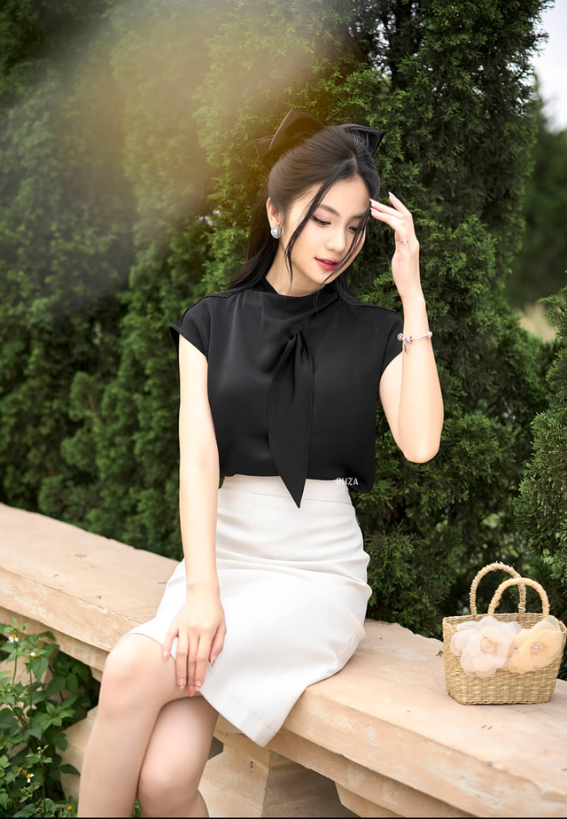 Bản phối đen trắng, tông màu 'quyền lực' định hình phong cách công sở- Ảnh 8.