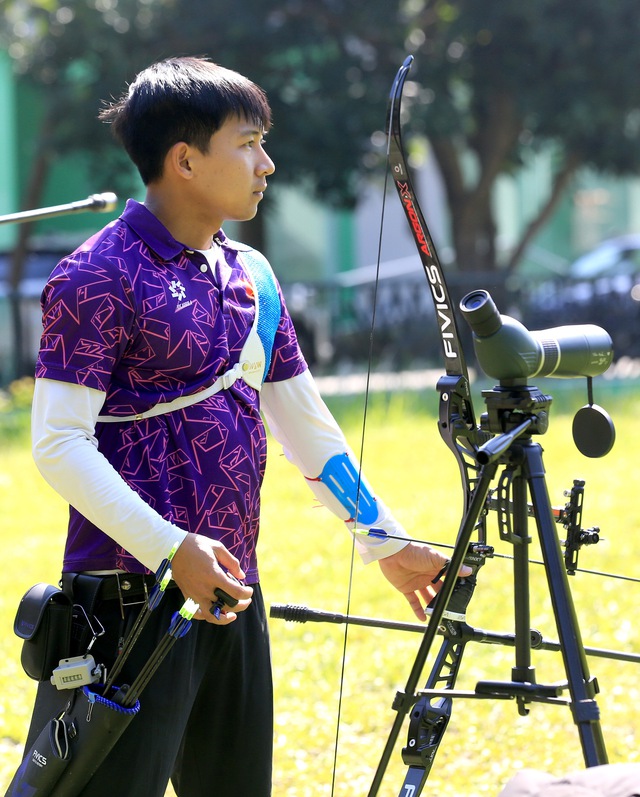 'Hat-trick v&agrave;ng' trở lại, bắn cung Việt Nam đặt mục ti&ecirc;u gi&agrave;nh 3 chức v&ocirc; địch SEA Games 33- Ảnh 6.