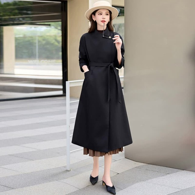 Áo trench coat giúp nàng 'thăng hạng' phong cách ngày thu đông- Ảnh 3. Áo trench coat giúp nàng 'thăng hạng' phong cách ngày thu đông- Ảnh 3.