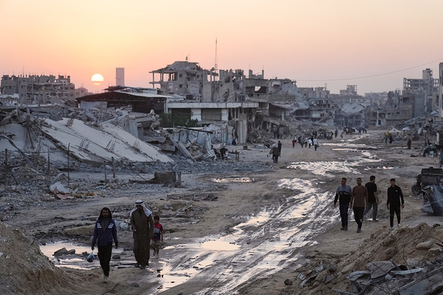 Nan giải bài toán tái thiết Gaza - Ảnh 1.