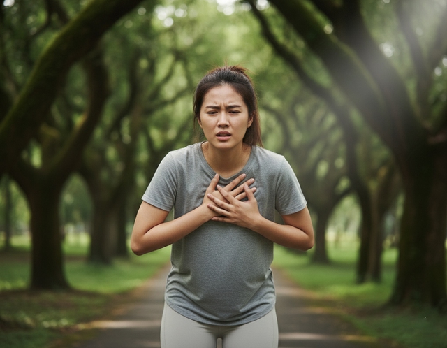 - Ảnh 1. Nguyên nhân phổ biến gây khó thở khi đi bộ - Ảnh 1.