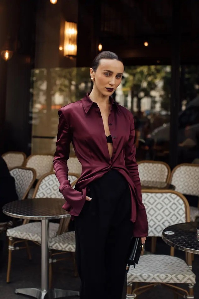 Áo sơ mi lụa - tự nhiên mà sang, nhẹ nhưng vẫn nổi bật- Ảnh 3.