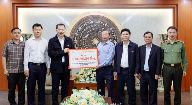 Đồng Nai hỗ trợ 41 tỉ đồng giúp 4 tỉnh miền Bắc khắc phục hậu quả bão lũ- Ảnh 1.