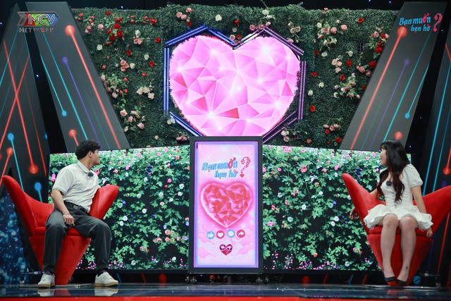 TikToker triệu view 'gây sốt' khi từ Nhật về Việt Nam tham gia 'Bạn muốn hẹn hò'- Ảnh 4.
Cuộc gặp gỡ nhiều tiếng cười và khép lại bằng khoảnh khắc cả hai cùng bấm nút hẹn hò