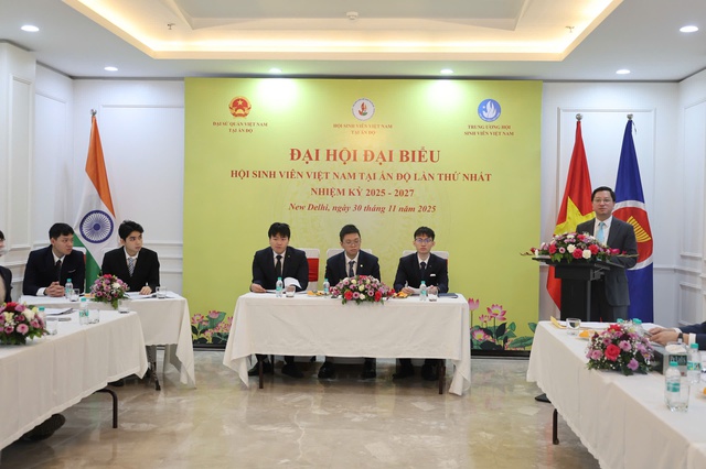 Thành lập tổ chức Hội Sinh viên Việt Nam tại Ấn Độ- Ảnh 1.