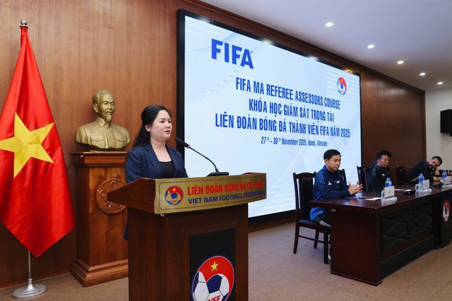FIFA n&oacute;i lời đặc biệt cảm ơn VFF, mong mỏi Việt Nam c&oacute; nhiều trọng t&agrave;i đẳng cấp thế giới- Ảnh 3.