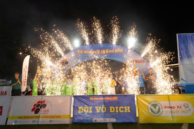 Lộ diện nh&agrave; v&ocirc; địch đầy xứng đ&aacute;ng của b&oacute;ng đ&aacute; nhi đồng TP.HCM- Ảnh 1.