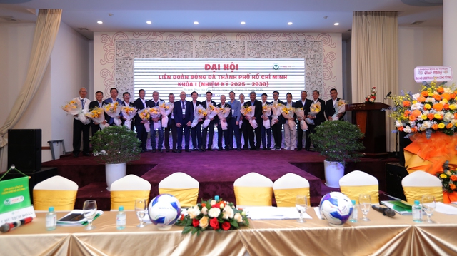 &Ocirc;ng Trần Anh T&uacute; giữ chức Chủ tịch Li&ecirc;n đo&agrave;n B&oacute;ng đ&aacute; TP.HCM nhiệm kỳ 2025-2030- Ảnh 3.