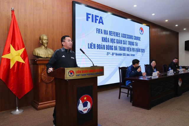 FIFA n&oacute;i lời đặc biệt cảm ơn VFF, mong mỏi Việt Nam c&oacute; nhiều trọng t&agrave;i đẳng cấp thế giới- Ảnh 2.