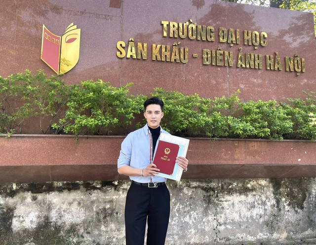 Diễn viên điển trai đóng thượng úy trong ‘Hành trình công lý’ tốt nghiệp thạc sĩ- Ảnh 3.