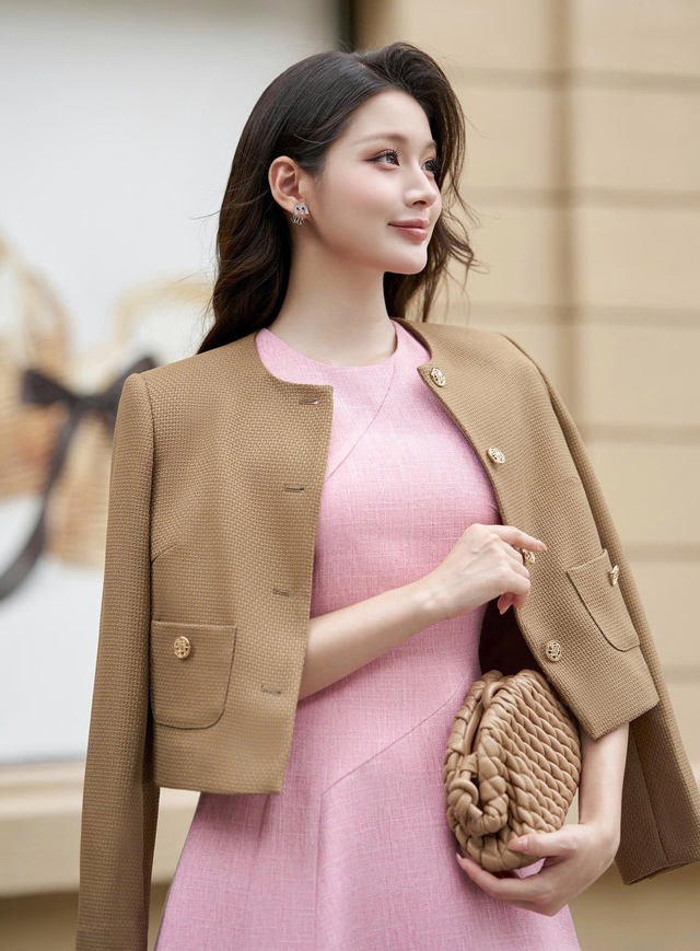Công sở vào thu cùng bản phối áo khoác, váy dài và quần ống rộng- Ảnh 9.