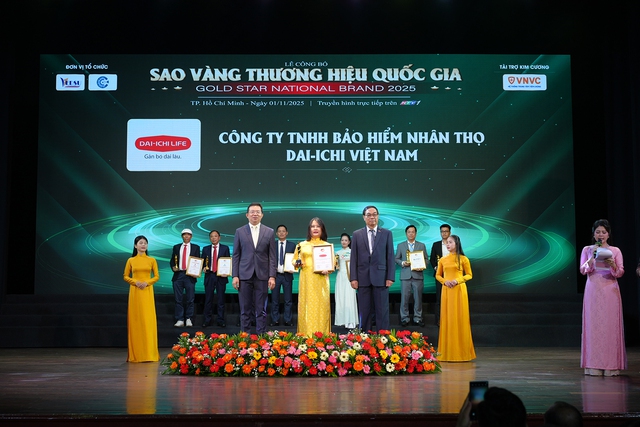 Dai-ichi Life Việt Nam nhận giải thưởng ‘Môi trường làm việc tốt nhất Việt Nam năm 2025’- Ảnh 1. Dai-ichi Life Việt Nam nhận giải thưởng ‘Môi trường làm việc tốt nhất Việt Nam năm 2025’- Ảnh 1.