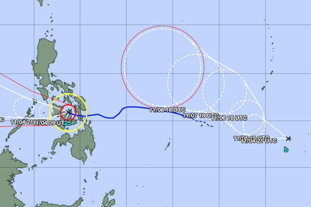 Bão Kalmaegi sắp vào Biển Đông, trưa ngày 7 đổ bộ vào đất liền- Ảnh 3.