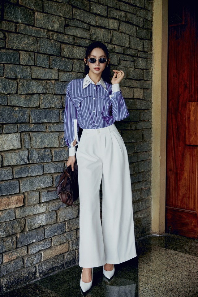 Làm mới tủ đồ thu đông từ 5 ý tưởng công sở hiện đại- Ảnh 4.