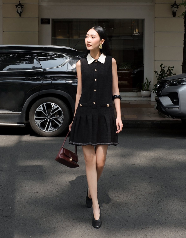 Hóa nàng thơ với vẻ đẹp không tuổi của những chiếc váy sơ mi- Ảnh 1.