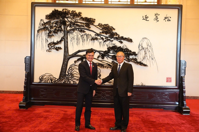 Lãnh đạo Đảng, Nhà nước Trung Quốc tiếp đoàn đại biểu T.Ư Đoàn TNCS Hồ Chí Minh- Ảnh 1. Lãnh đạo Đảng, Nhà nước Trung Quốc tiếp đoàn đại biểu T.Ư Đoàn TNCS Hồ Chí Minh- Ảnh 1.