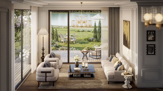 The Pearl - Bản giao hưởng tĩnh tại, tiện nghi gói trọn trong ‘tư dinh đảo ngọc’ - Ảnh 4.