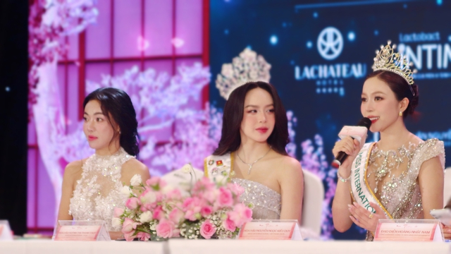 Kiều Duy n&oacute;i g&igrave; về &aacute;p lực bị so s&aacute;nh với Thanh Thủy khi thi Miss International?- Ảnh 4.