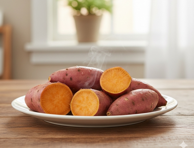 Khoai lang: Ăn bao nhiêu mỗi ngày là tốt nhất, bệnh gì cần tránh? - Ảnh 1.