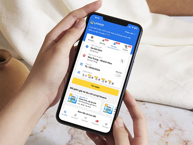 Vexere hỗ trợ giải bài toán vé tết 2026: xe khách, tàu hỏa hay máy bay? - Ảnh 1.