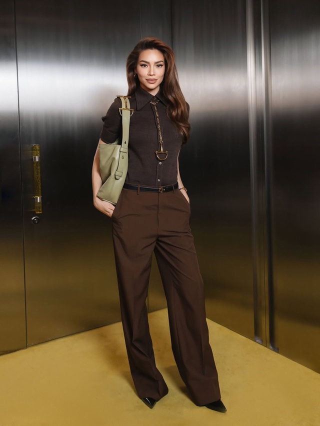 Quần tây cạp cao, thách thức mọi phong thái, thu hút mọi ánh nhìn- Ảnh 5.