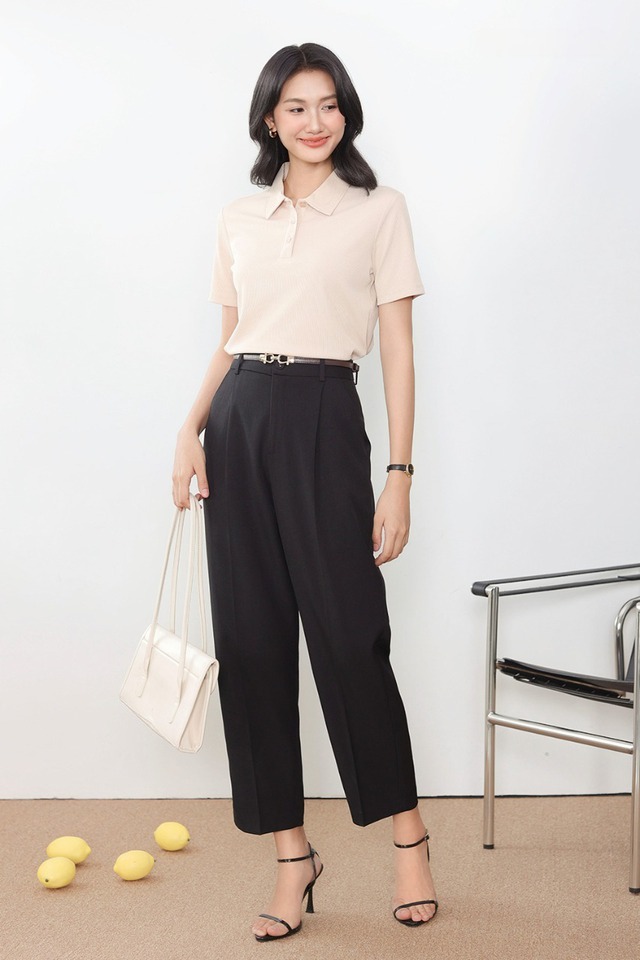 Quần tây cạp cao, thách thức mọi phong thái, thu hút mọi ánh nhìn- Ảnh 6.