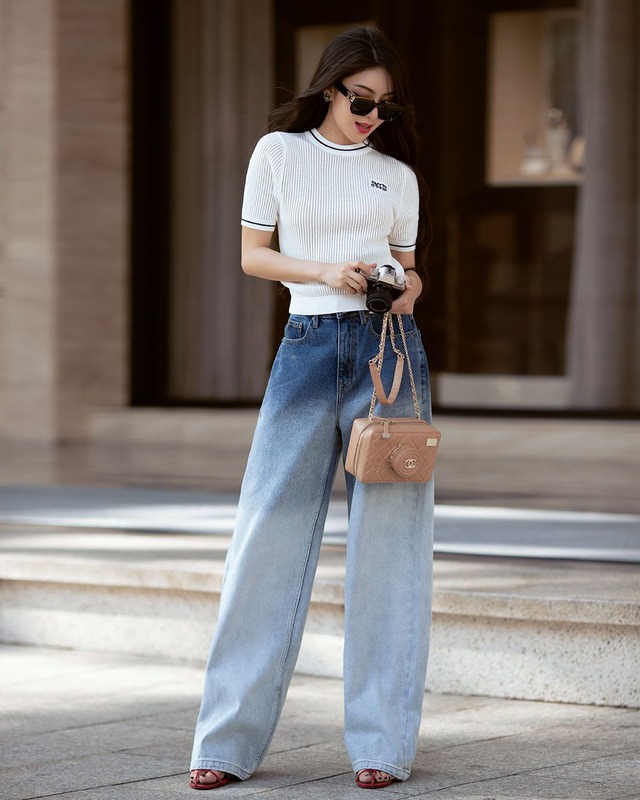 Tôn vẻ đẹp mềm mại của nàng qua áo dệt kim Tôn vẻ đẹp mềm mại của nàng qua áo dệt kim- Ảnh 7.