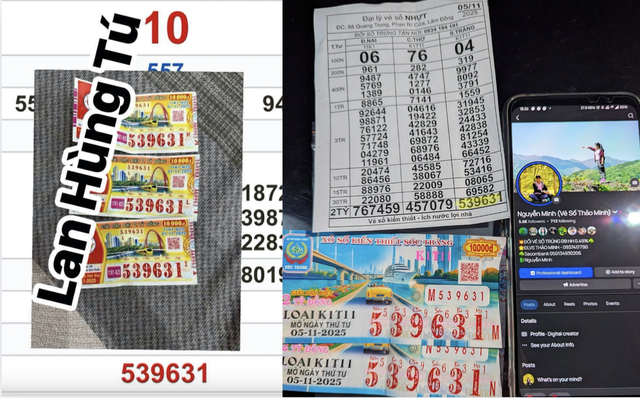 Hy hữu: Một dãy số độc đắc 539631 trúng... hai đài xổ số miền Nam- Ảnh 1. Hy hữu: Một dãy số độc đắc 539631 trúng... hai đài xổ số miền Nam- Ảnh 1.