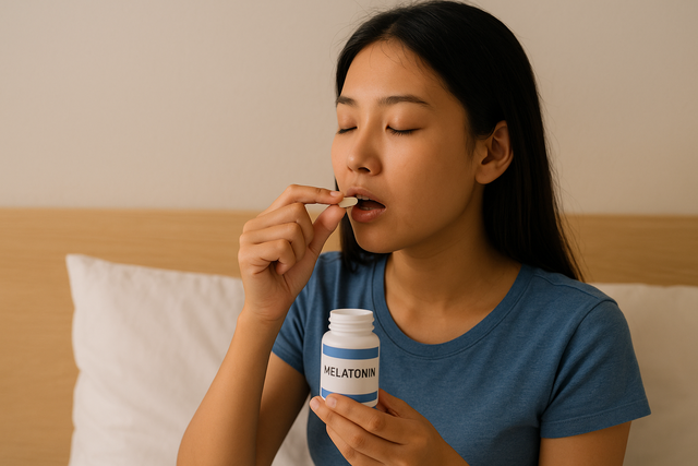 - Ảnh 1. Lạm dụng melatonin: Nguy cơ tiềm ẩn sau ‘giấc ngủ nhân tạo’ của người trẻ - Ảnh 1.