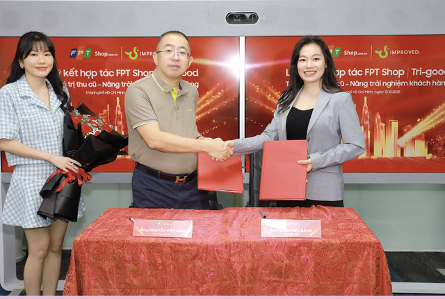 FPT Shop v&agrave; TriGood triển khai Chương tr&igrave;nh thu cũ Đổi mới với c&ocirc;ng nghệ định gi&aacute; tự động - Ảnh 1.