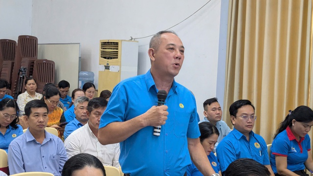 Chủ tịch Công đoàn Công ty PouYuen nêu cách giữ chân người lao động ở TP.HCM - Ảnh 2.