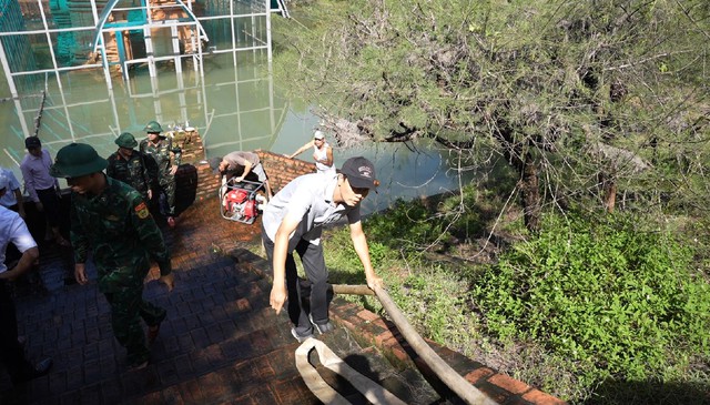 Tháp Chăm ở Huế ngập nhiều ngày, lãnh đạo thành phố phê bình chính quyền địa phương- Ảnh 2. Tháp Chăm ở Huế ngập nhiều ngày, lãnh đạo thành phố phê bình chính quyền địa phương- Ảnh 2.