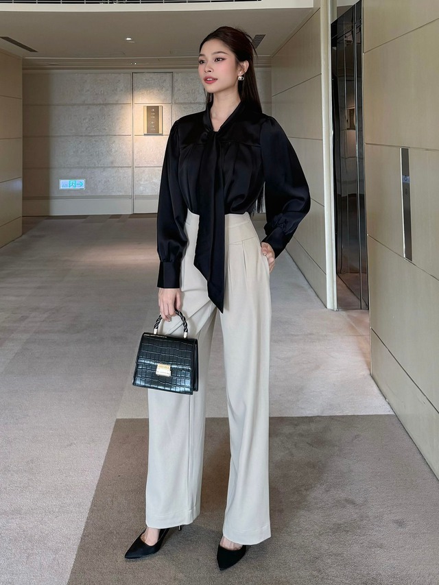 Biến tấu phong cách độc đáo cùng áo thắt nơ quyến rũ- Ảnh 7.