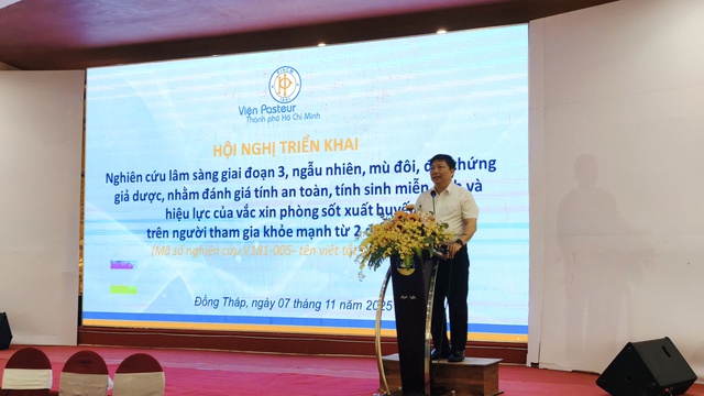 Việt Nam thử nghiệm lâm sàng vắc xin ngừa sốt xuất huyết mới giai đoạn 3 - Ảnh 1.