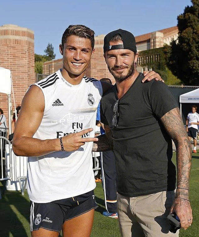 Cristiano Ronaldo tự tin m&igrave;nh đẹp trai hơn David Beckham - Ảnh 2.