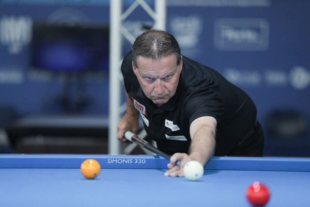 Billiards: Eddy Merckx tung sê-ri lớn hạ thiên tài Caudron, thần đồng Hàn Quốc vào bán kết- Ảnh 1. Billiards: Eddy Merckx tung sê-ri lớn hạ thiên tài Caudron, thần đồng Hàn Quốc vào bán kết- Ảnh 1.