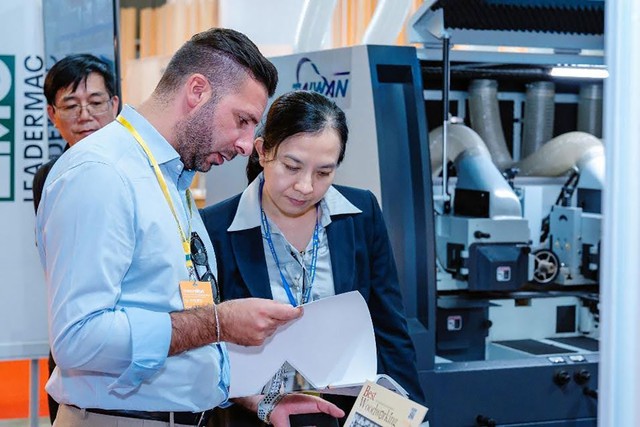 VietnamWood 2025: Kết nối ngành gỗ Việt Nam với quốc tế
- Ảnh 2. VietnamWood 2025: Kết nối ngành gỗ Việt Nam với quốc tế
- Ảnh 2.