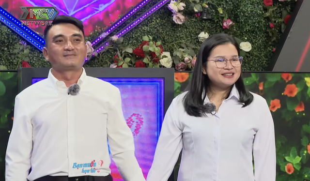 Cô gái bấm nút Ngay khi gặp ông bố hai con Trong show hẹn hò - Ảnh 4. Cô gái bấm nút Ngay khi gặp ông bố hai con Trong show hẹn hò - Ảnh 4.