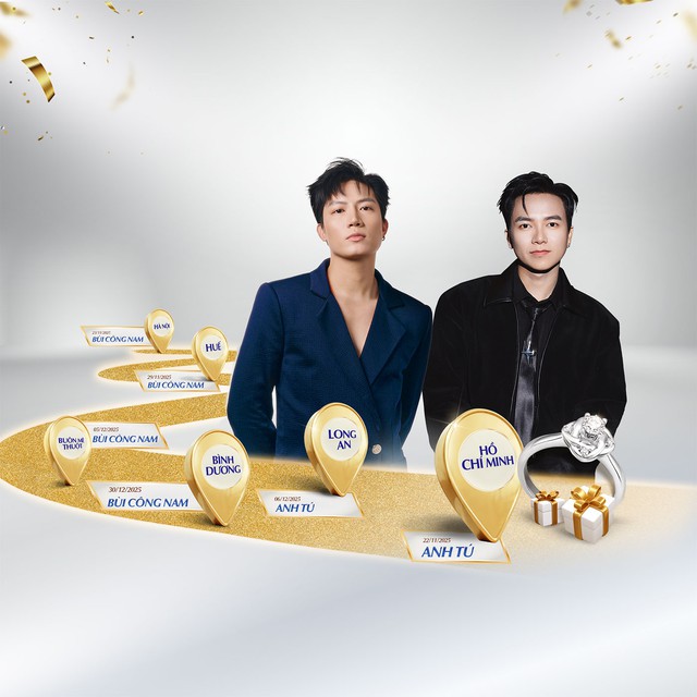 PNJ mở chuỗi tọa độ ‘Đại tiệc ưu đãi-Rạng ngời cùng thần tượng’ mùa lễ hội- Ảnh 2.