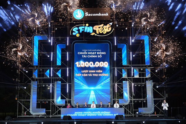 Sacombank lan tỏa tinh thần t&agrave;i ch&iacute;nh th&ocirc;ng minh đến thế hệ trẻ qua S-FINFEST 2025 - Ảnh 5.