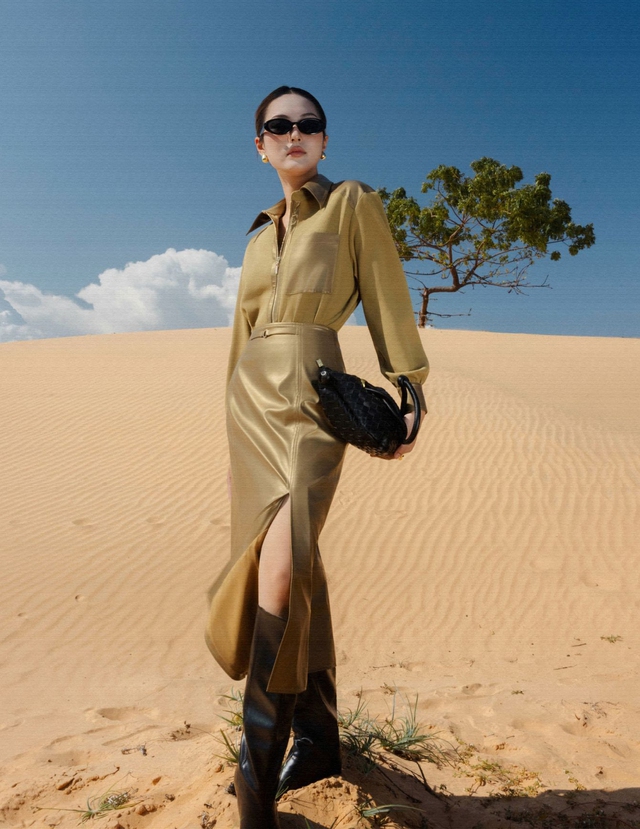 Diện mạo mới của chân váy bút chì trong tủ đồ công sở hiện đại Diện mạo mới của chân váy bút chì trong tủ đồ công sở hiện đại- Ảnh 6.