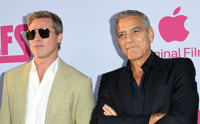 George Clooney o&aacute;n giận nhiều năm v&igrave; bị Brad Pitt 'gi&agrave;nh' vai - Ảnh 1.