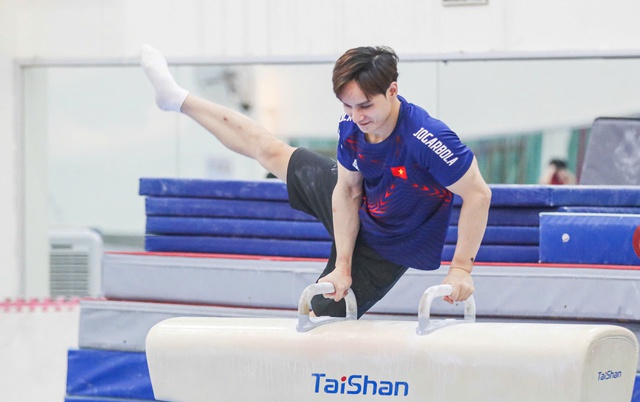 D&agrave;n 'hot boy' thể dục dụng cụ nhận tin vui ở SEA Games 33 - Ảnh 1.