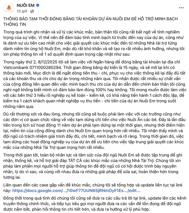 Nghi vấn thiếu minh bạch dự án Nuôi em, khoảng trống bữa ăn học sinh vùng cao - Ảnh 2.