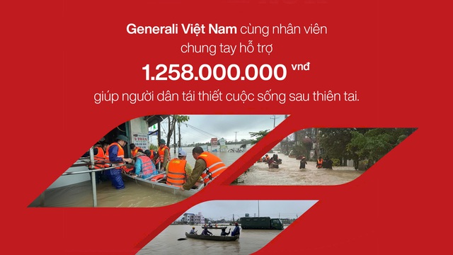 Generali Việt Nam hỗ trợ hơn 1,2 tỉ đồng giúp người dân tái thiết sau thiên tai- Ảnh 1. Generali Việt Nam hỗ trợ hơn 1,2 tỉ đồng giúp người dân tái thiết sau thiên tai- Ảnh 1.