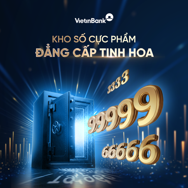 VietinBank mở bán kho tài khoản số đẹp siêu VIP- Ảnh 1. VietinBank mở bán kho tài khoản số đẹp siêu VIP- Ảnh 1.