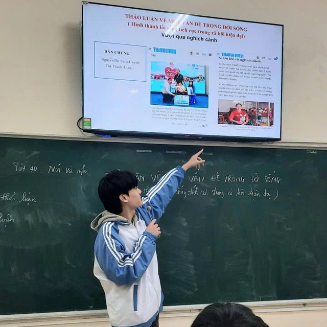 Thanh Niên và tôi hỗ trợ đắc lực cho công việc giảng dạy của giáo viêntôi - Ảnh 1. Thanh Niên và tôi hỗ trợ đắc lực cho công việc giảng dạy của giáo viêntôi - Ảnh 1.