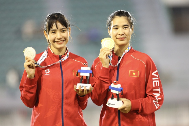Giành 10 HCV trong ngày 11.12, Việt Nam vươn lên đứng thứ nhì: Chủ nhà Thái Lan vẫn vô đối- Ảnh 4. Giành 10 HCV trong ngày 11.12, Việt Nam vươn lên đứng thứ nhì: Chủ nhà Thái Lan vẫn vô đối- Ảnh 4.